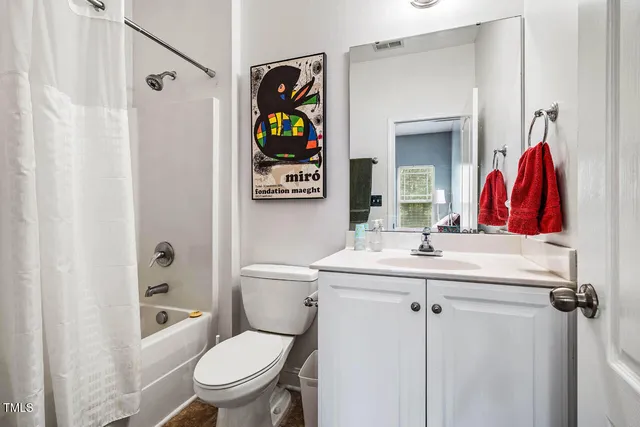 a view of a backyard with furniture