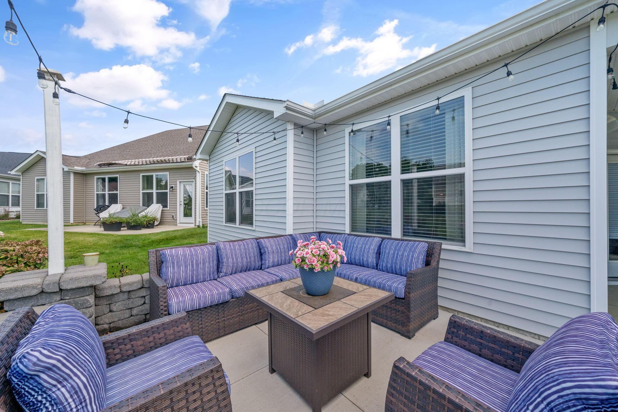 727 Fescue Road Galena, OH 43021 - Photo 68 of 85 Large patio to accommodate your favorite furniture.