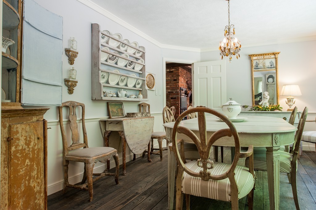 5 Holmes Road Boxford, MA 01921 - Photo 10 of 30 a view of a a dining room with furniture window and wooden floor