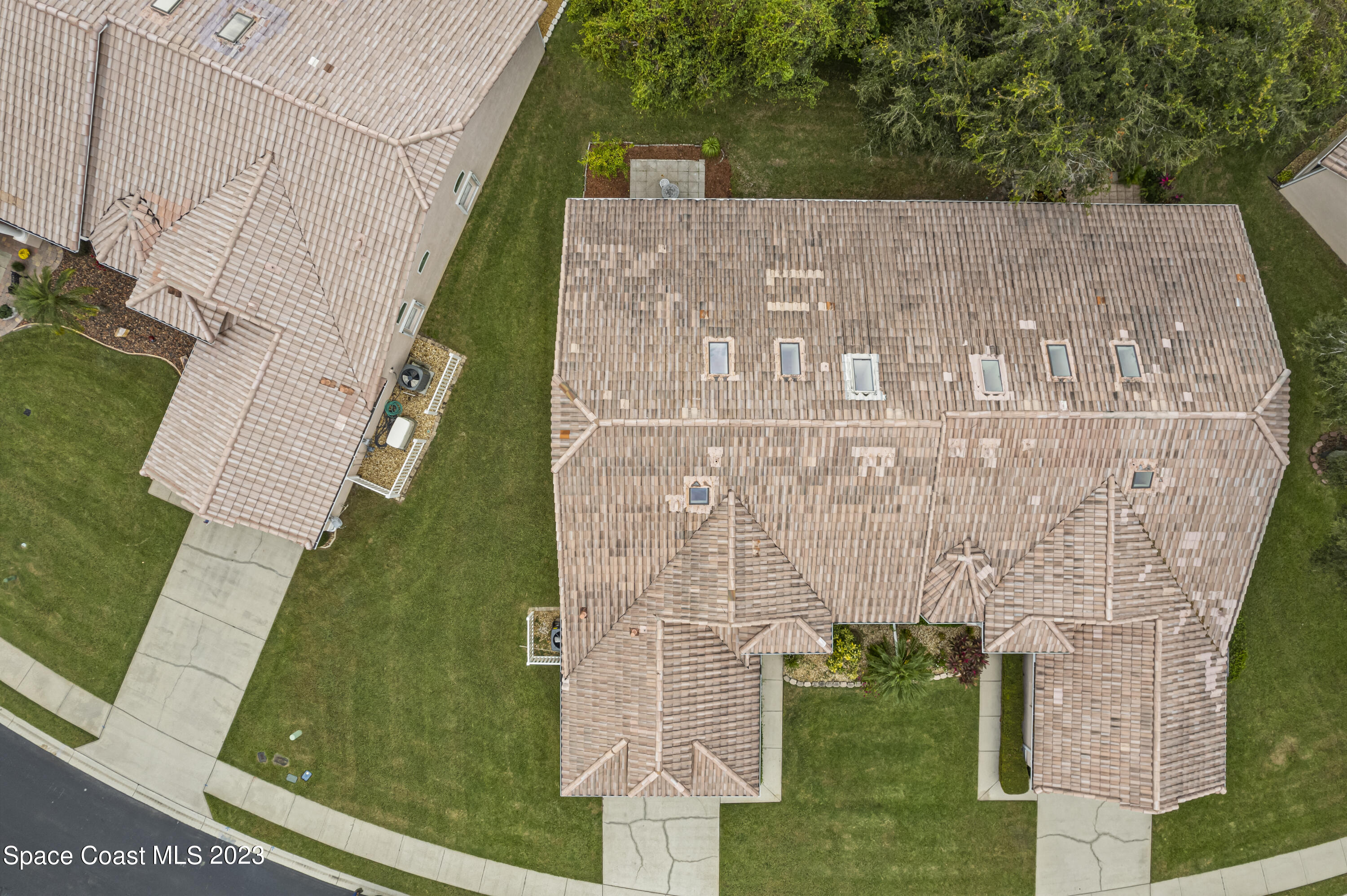 448 Renaissance Avenue Melbourne, FL 32940 - Photo 55 of 57 an aerial view of a house