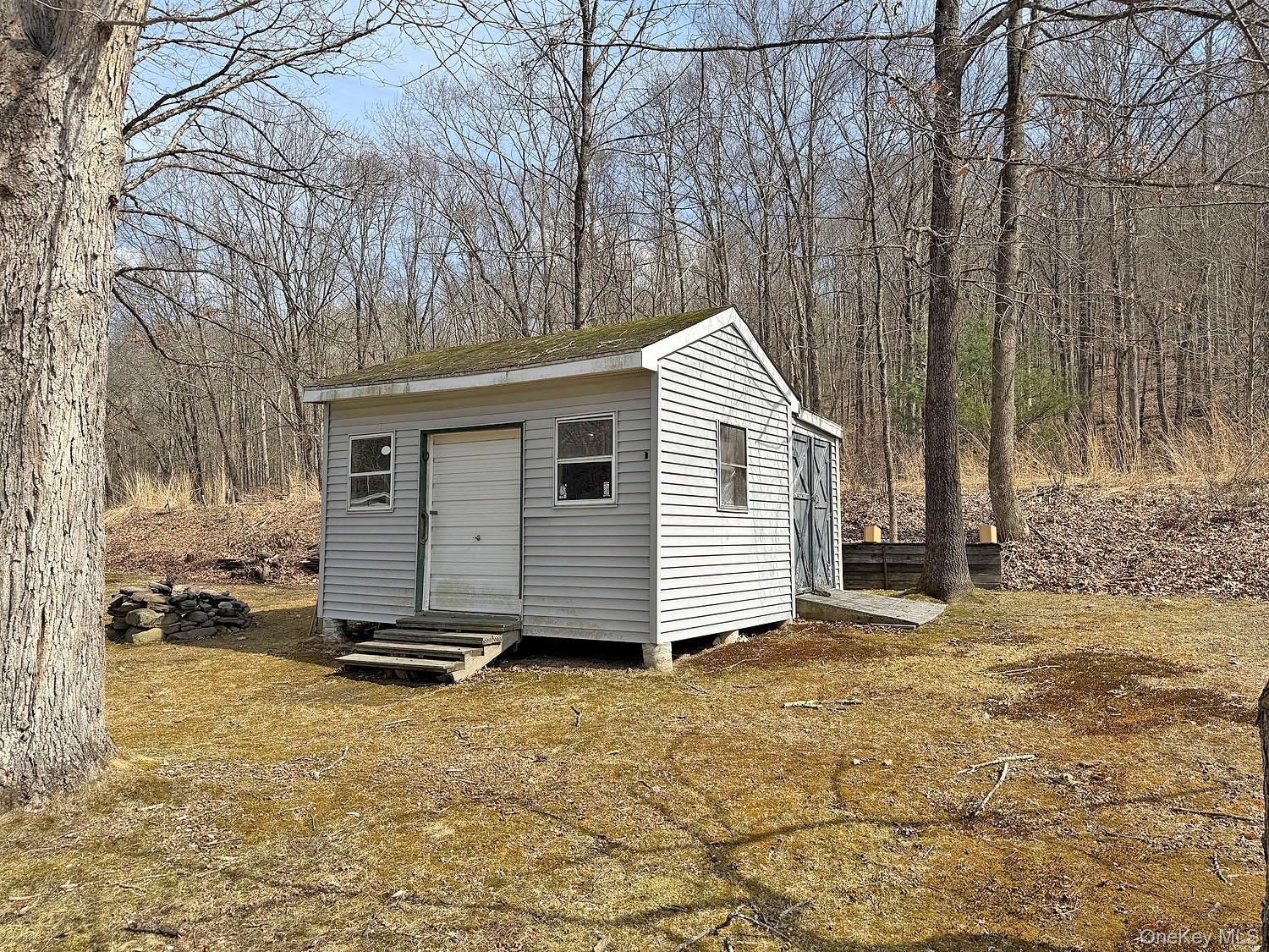 860 River Road Callicoon, NY 12723 - Photo 24 of 27 Storage shed for garden tools, property maintenance, etc.