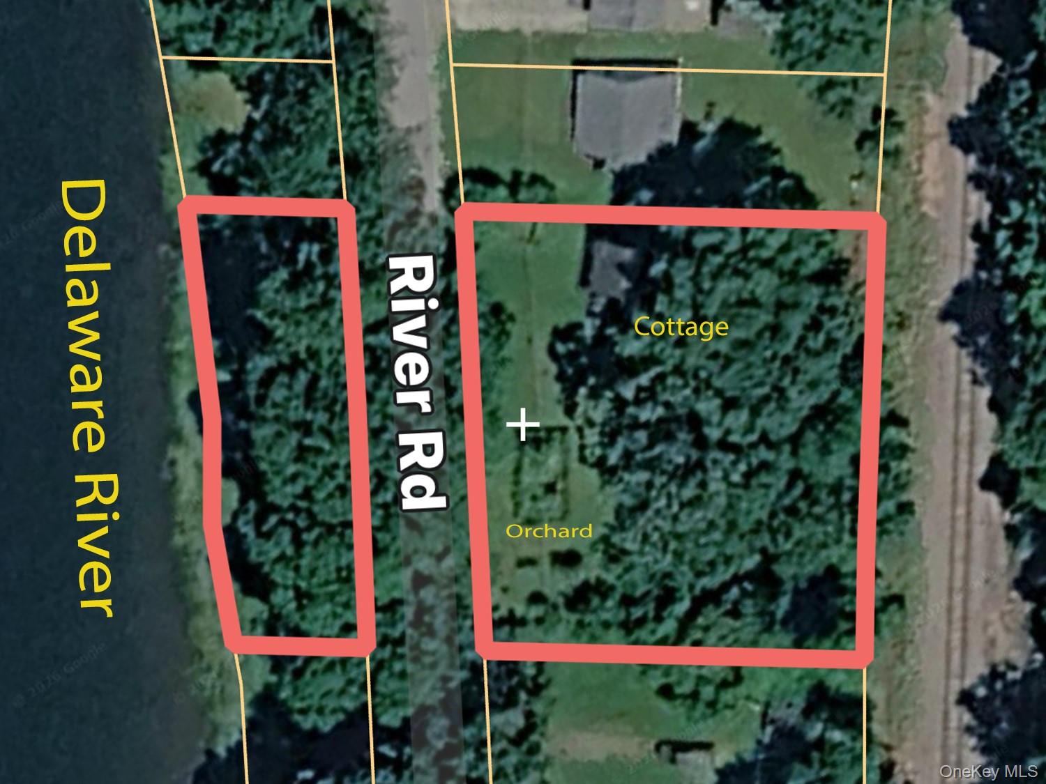 860 River Road Callicoon, NY 12723 - Photo 26 of 27 Map shows lot and riverfront.