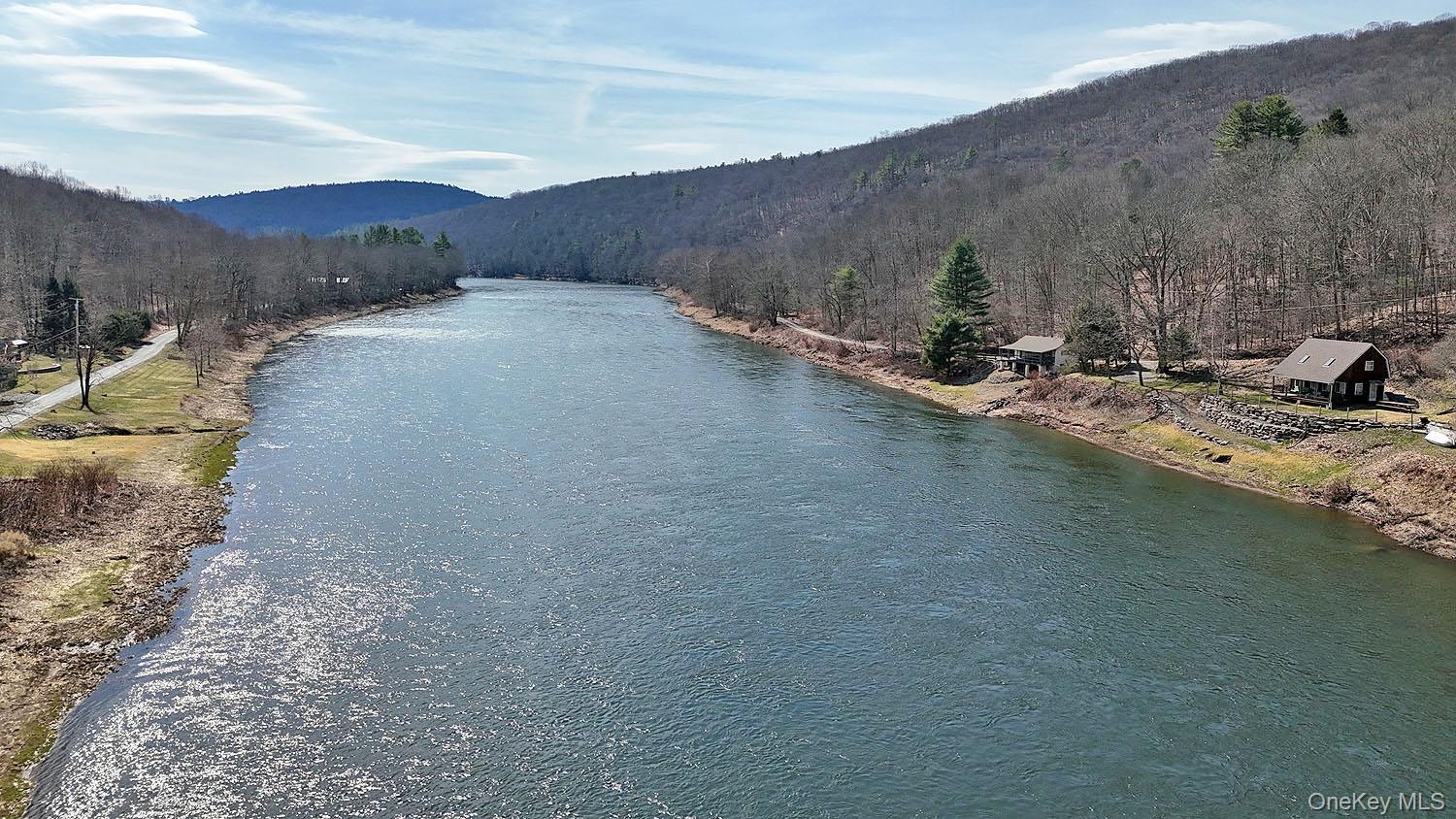 860 River Road Callicoon, NY 12723 - Photo 5 of 27 Looking downstream...