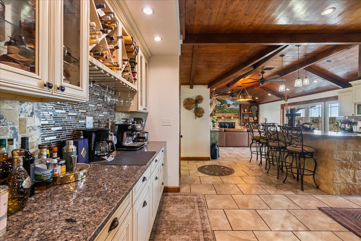 9795 County Road 2249 Sinton, TX 78387 - Photo 13 of 37 a view of a patio with dining table and chairs