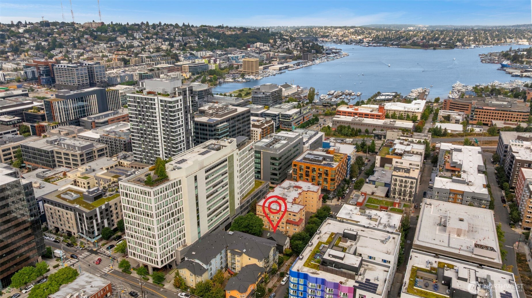417 Minor Avenue North Seattle, WA 98109 - Photo 15 of 36 an aerial view of a city