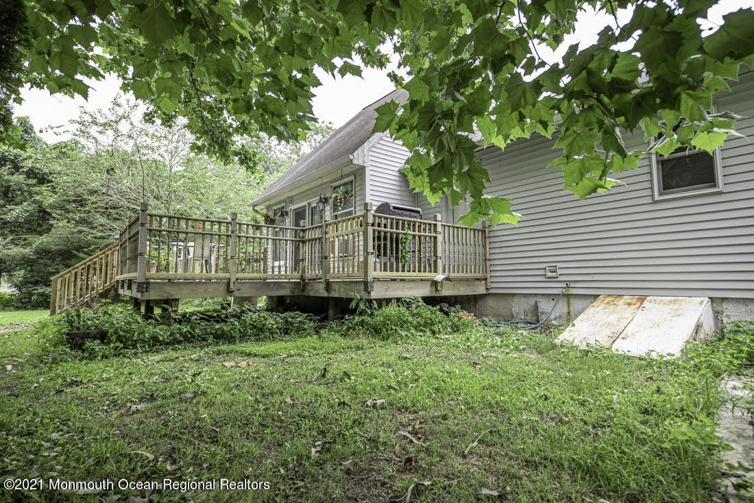 490 Hyson Road Jackson, NJ 08527 - Photo 44 of 47 Back Deck and Bilco door