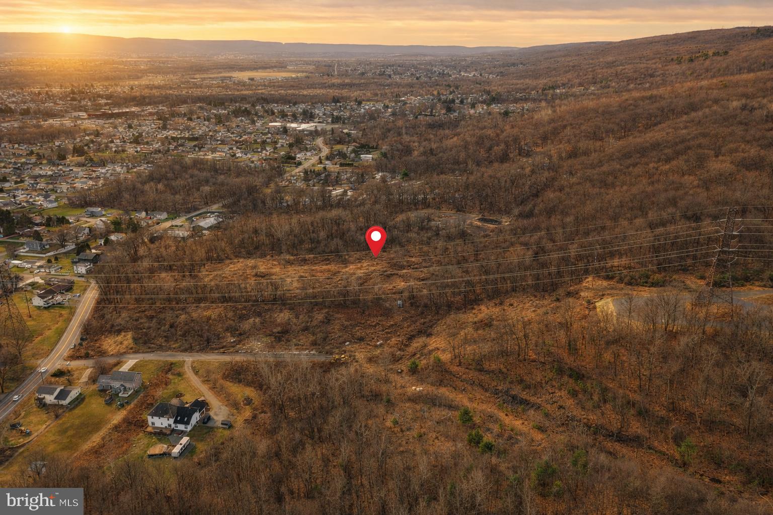 0 Slocum Avenue Pittston, PA 18643 - Photo 6 of 19 a view of city and mountain