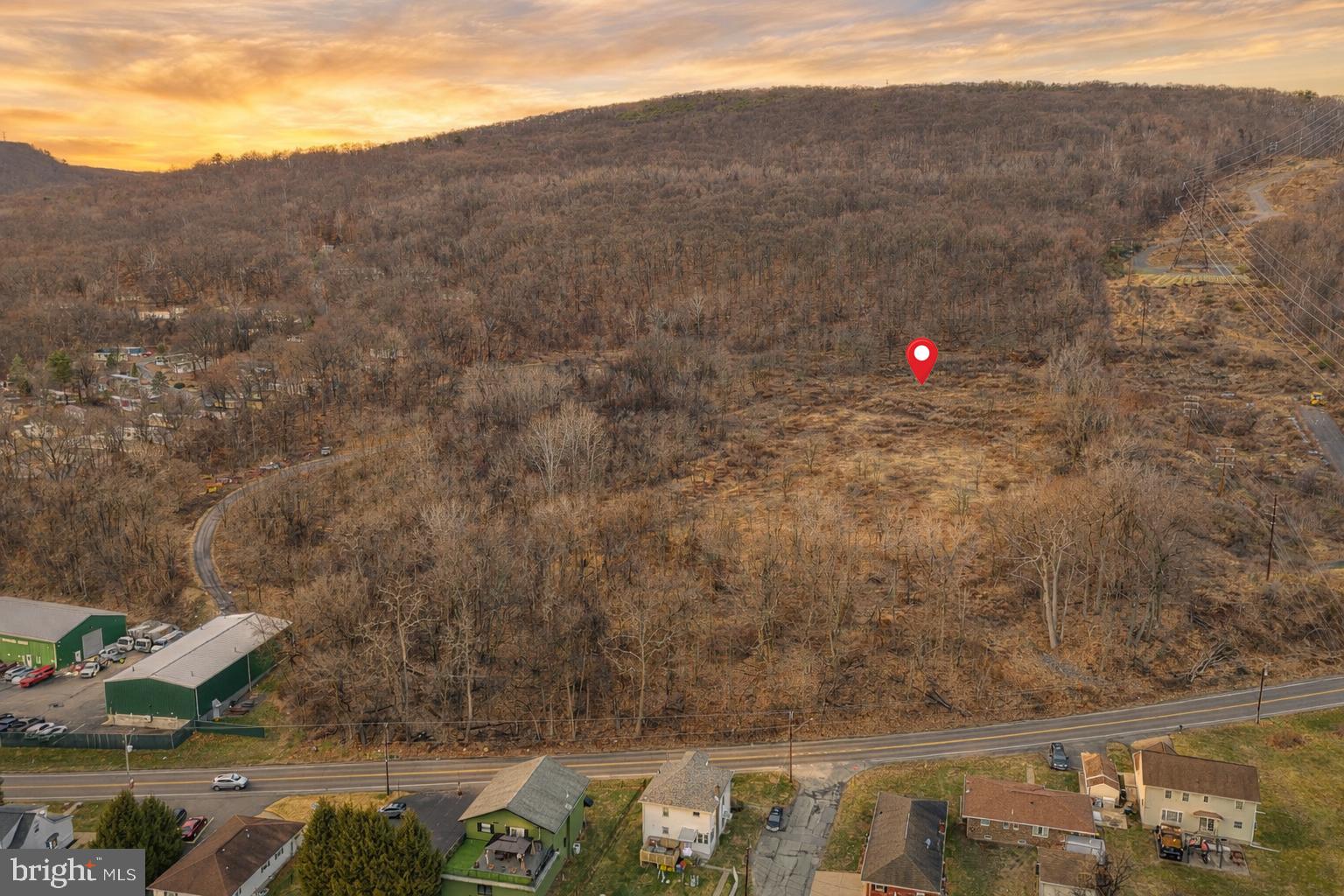 0 Slocum Avenue Pittston, PA 18643 - Photo 9 of 19 a view of a field with mountains in the background