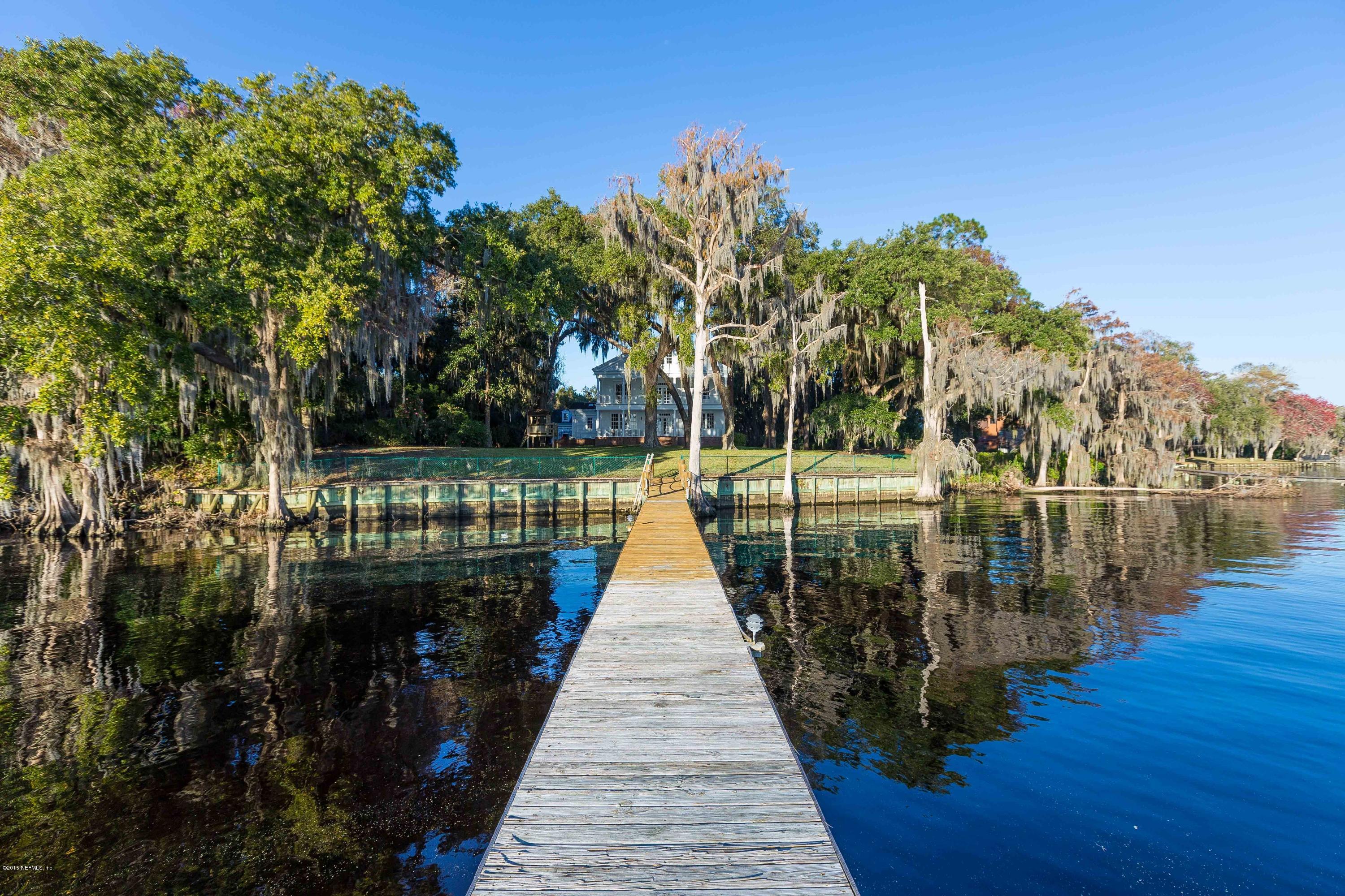 13970 Mandarin Road Jacksonville, FL 32223 - Photo 63 of 74 Rear view from Dock