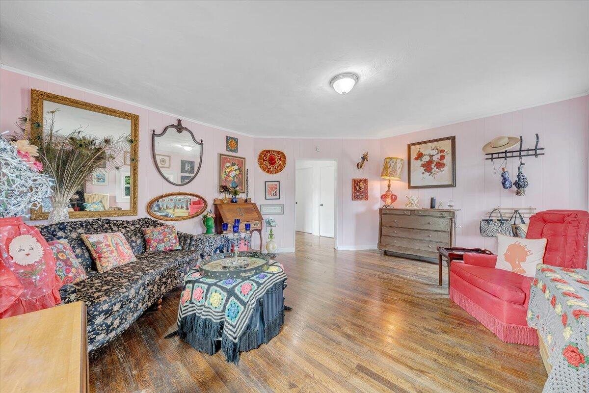 2410 Overlook Road Northeast Roanoke, VA 24012 - Photo 5 of 19 a living room with furniture and wooden floor