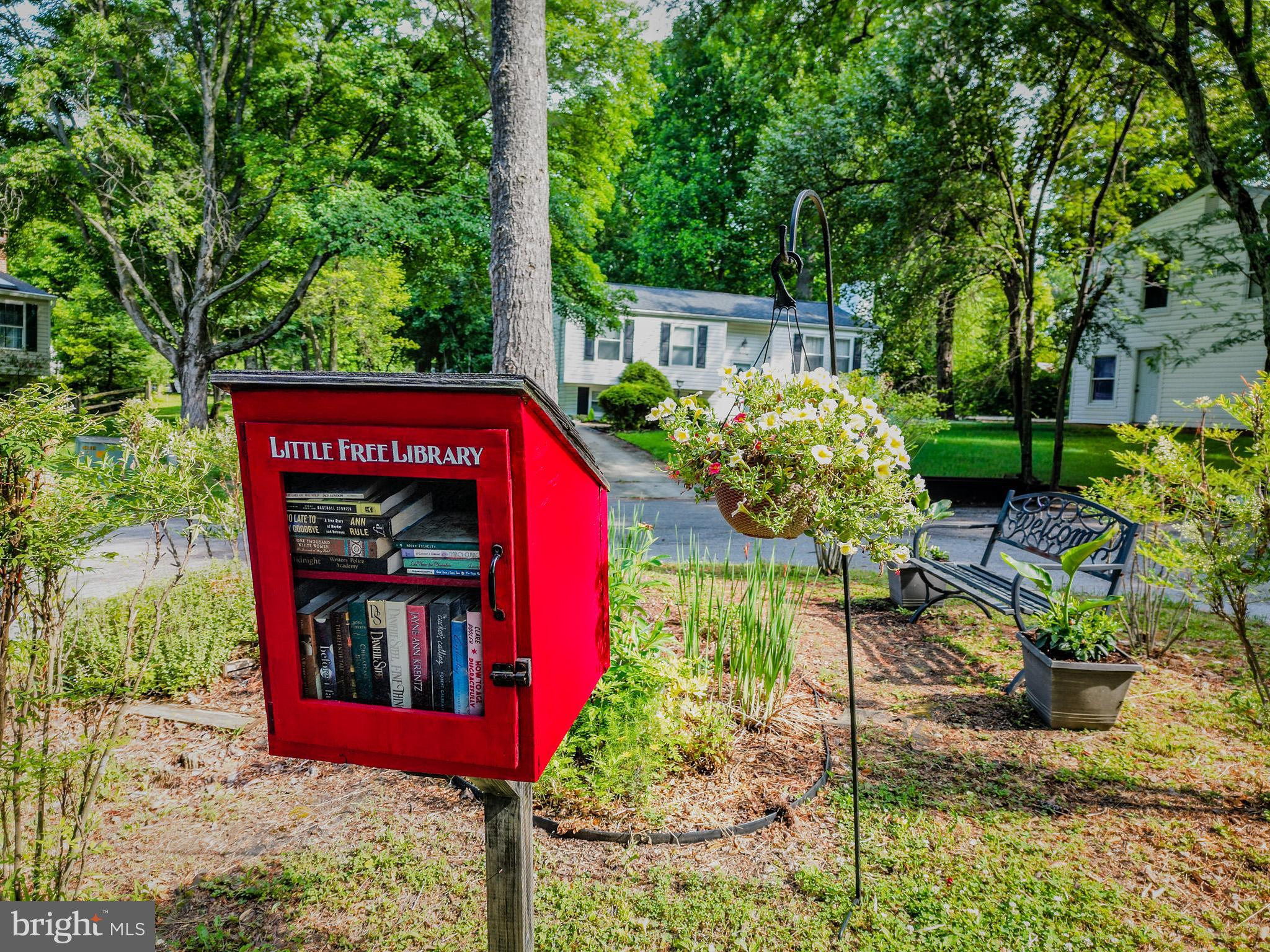 9359 Gentle Way Columbia, MD 21045 - Photo 66 of 72 Aerial Little Free Library