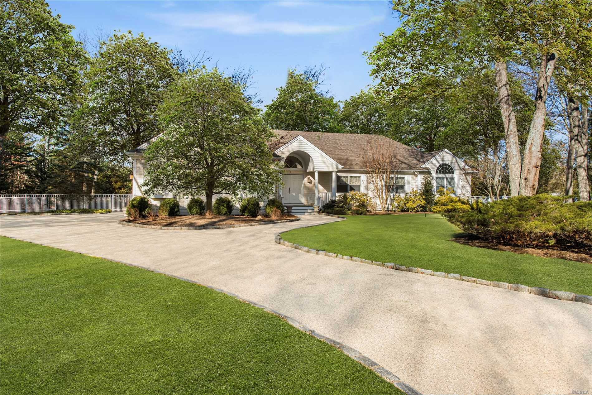 a view of outdoor space with garden