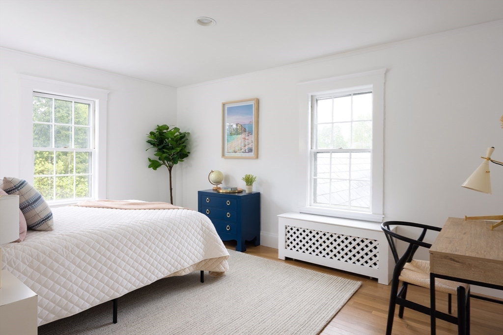 37 Randolph Road Brookline, MA 02467 - Photo 13 of 20 a bedroom with a bed and a window