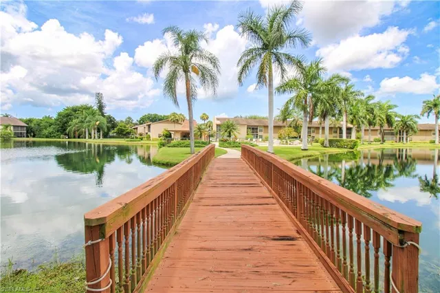 a view of swimming pool from a balcony