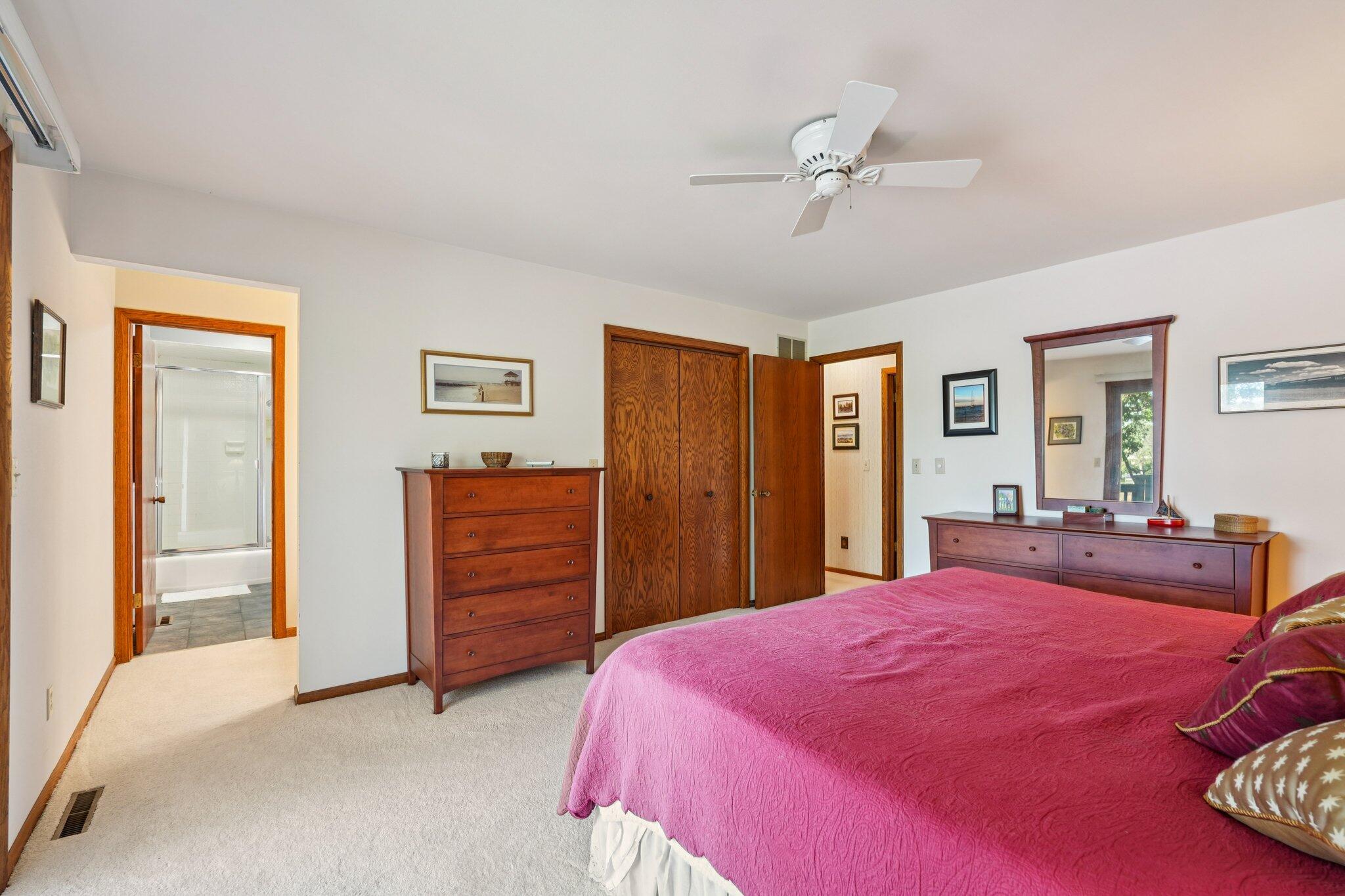 W5706 Bubbling Springs Drive La Grange, WI 53121 - Photo 18 of 52 Primary Bedroom with en suite