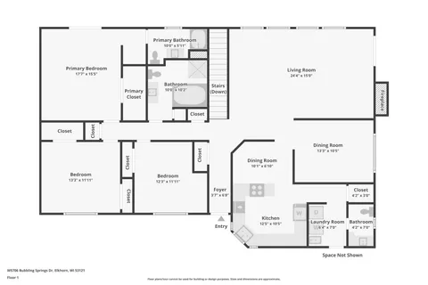 $1,299,000 | W5706 Bubbling Springs Drive, La Grange, WI 53121