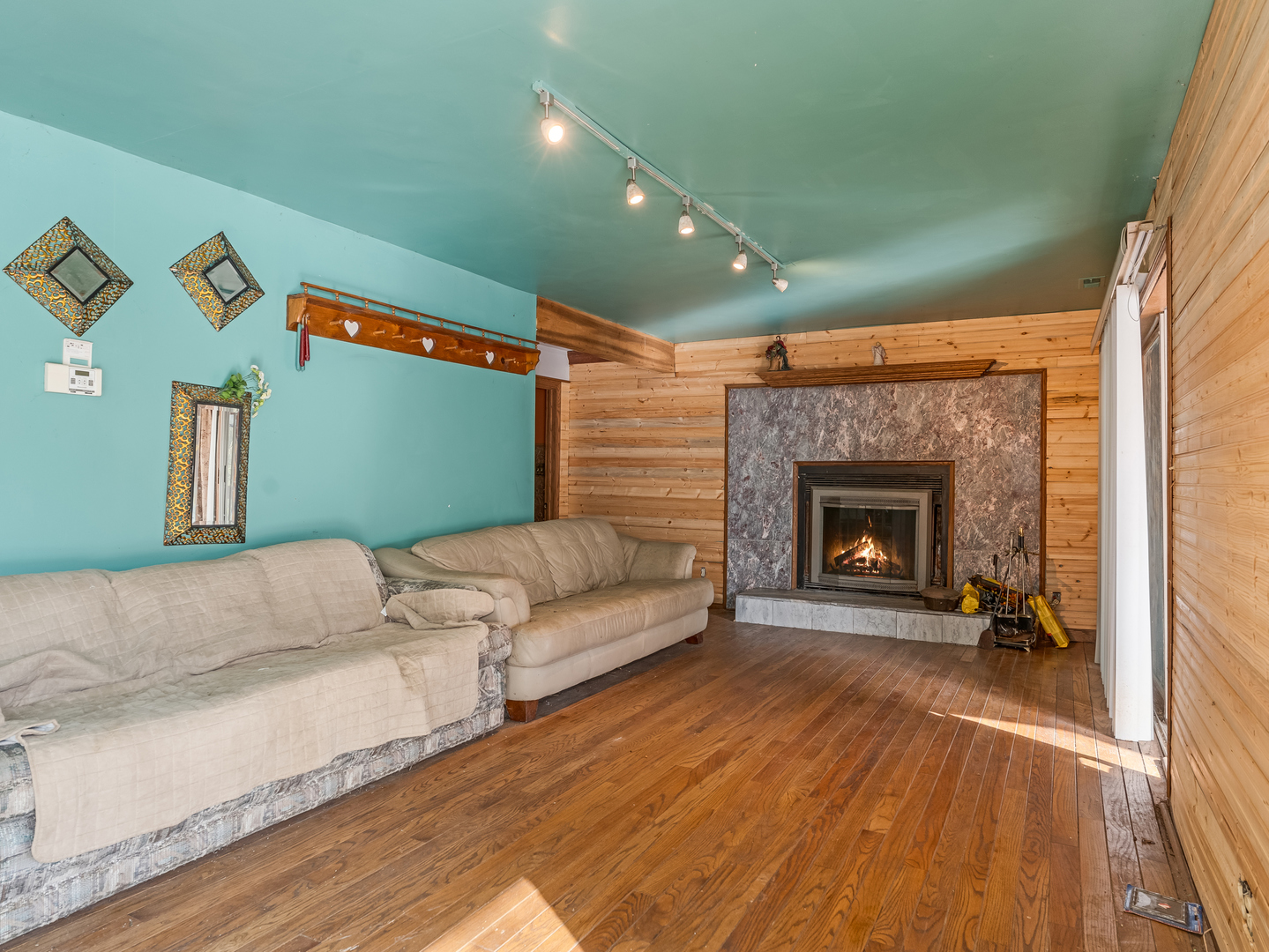 72 Largemouth Lane Wilmington, IL 60481 - Photo 13 of 34 a living room with furniture and a fireplace