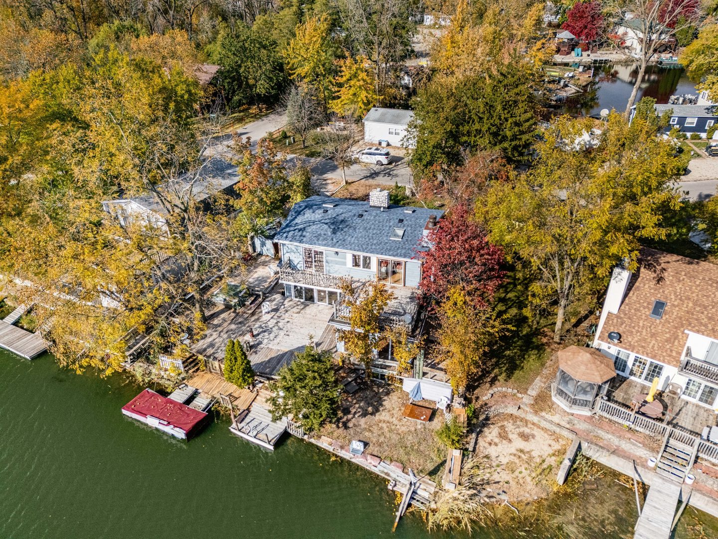 72 Largemouth Lane Wilmington, IL 60481 - Photo 29 of 34 an aerial view of residential house with outdoor space