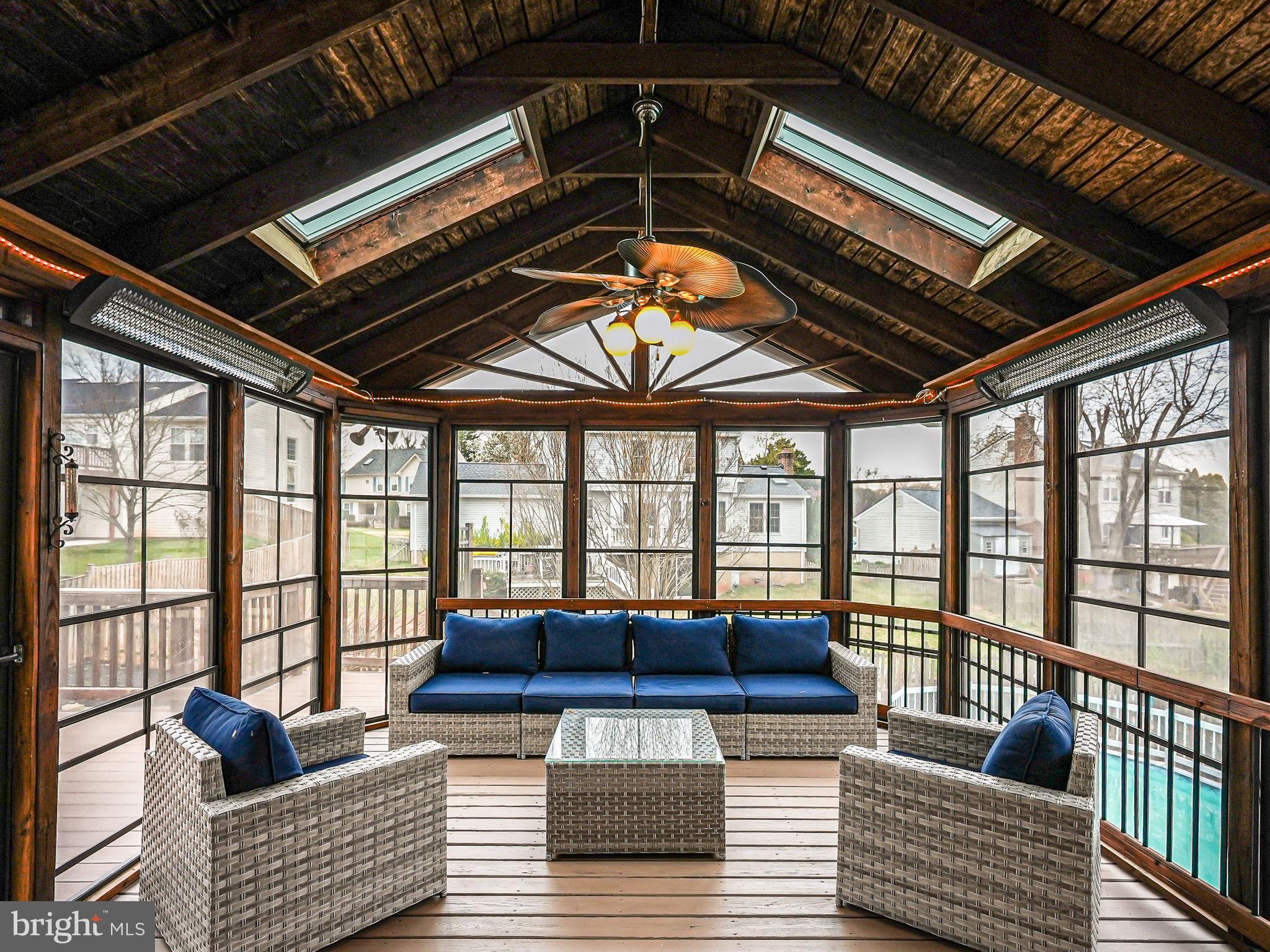 107 Country Road Sterling, VA 20165 - Photo 43 of 58 a living room with furniture and a large window