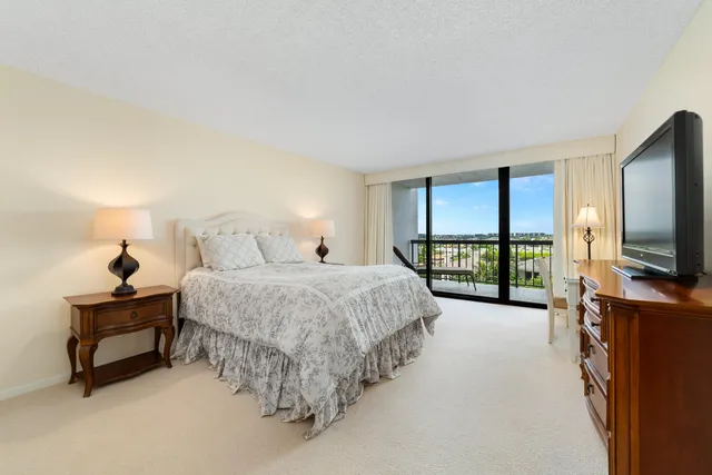 a balcony with outdoor view
