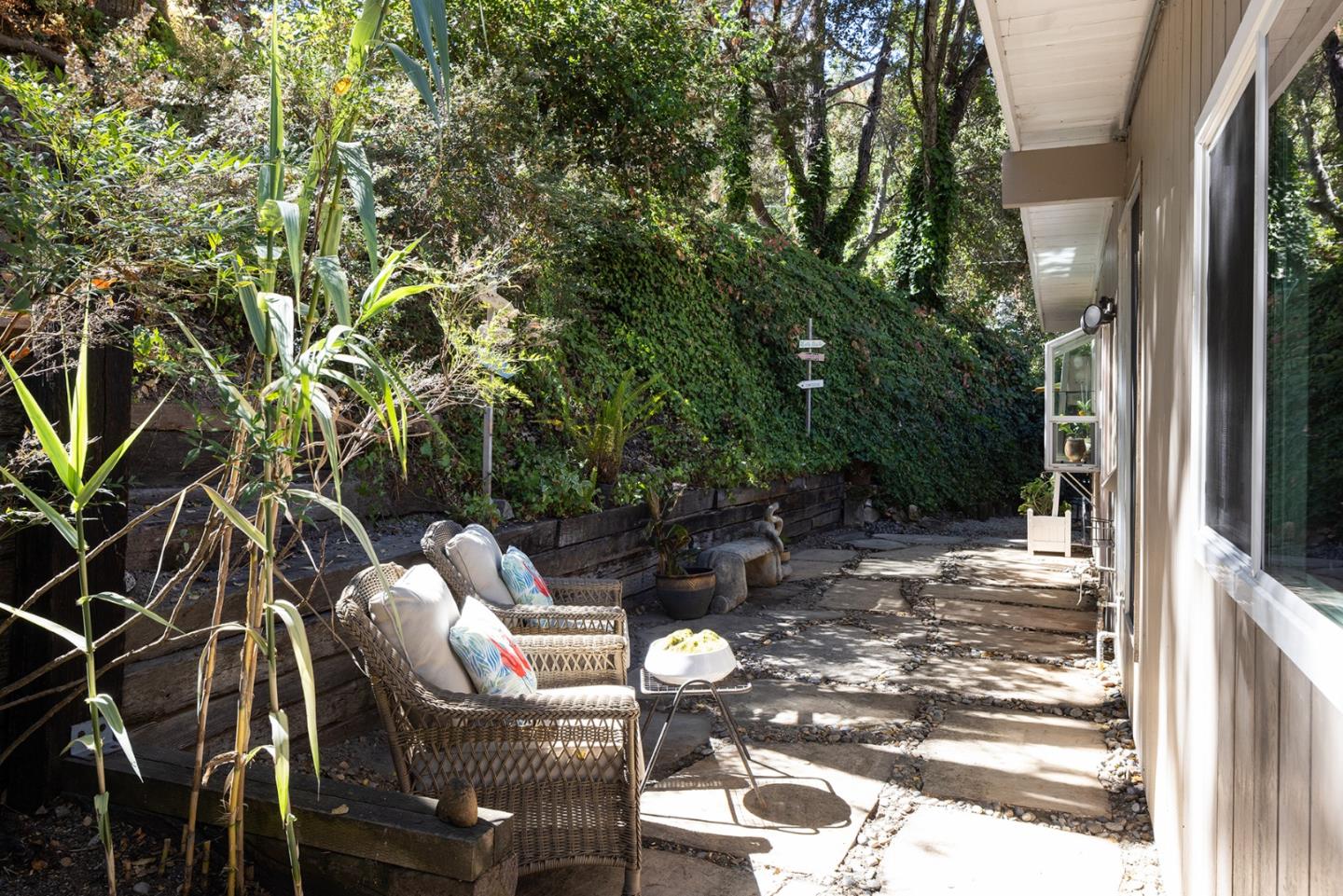 32 Southbank Road Carmel Valley, CA 93924 - Photo 12 of 21 a view of yard from deck with patio