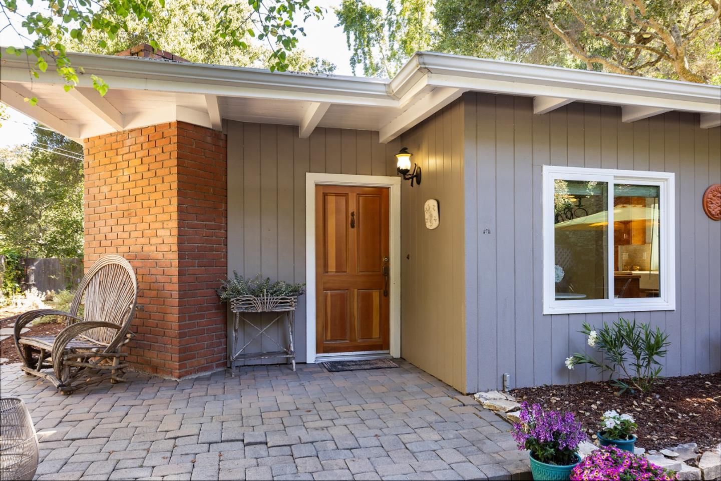 32 Southbank Road Carmel Valley, CA 93924 - Photo 2 of 21 a view of backyard with seating space and outdoor seating