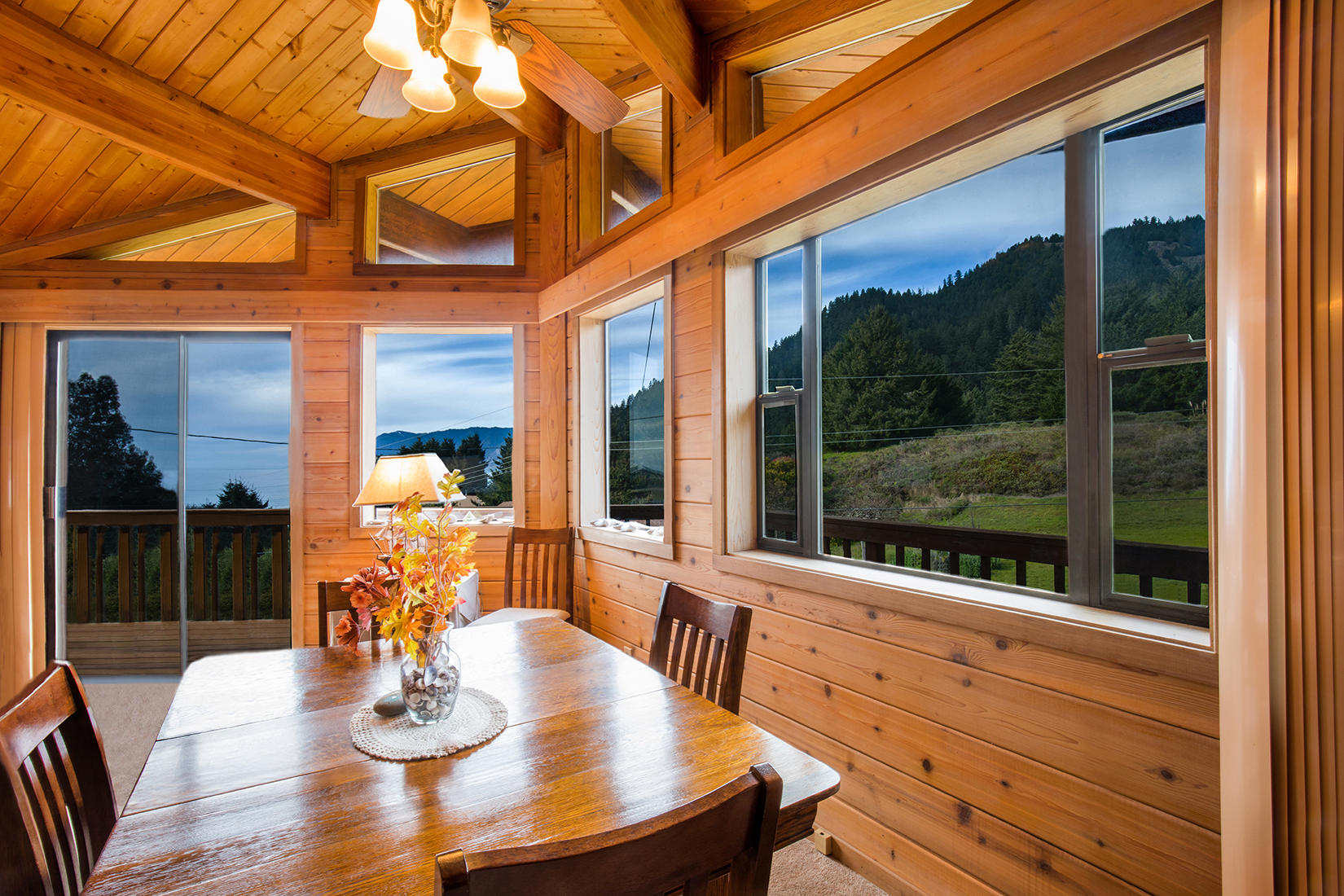 160 Madrone Road Shelter Cove, CA 95589 - Photo 12 of 23 Dinning Room View