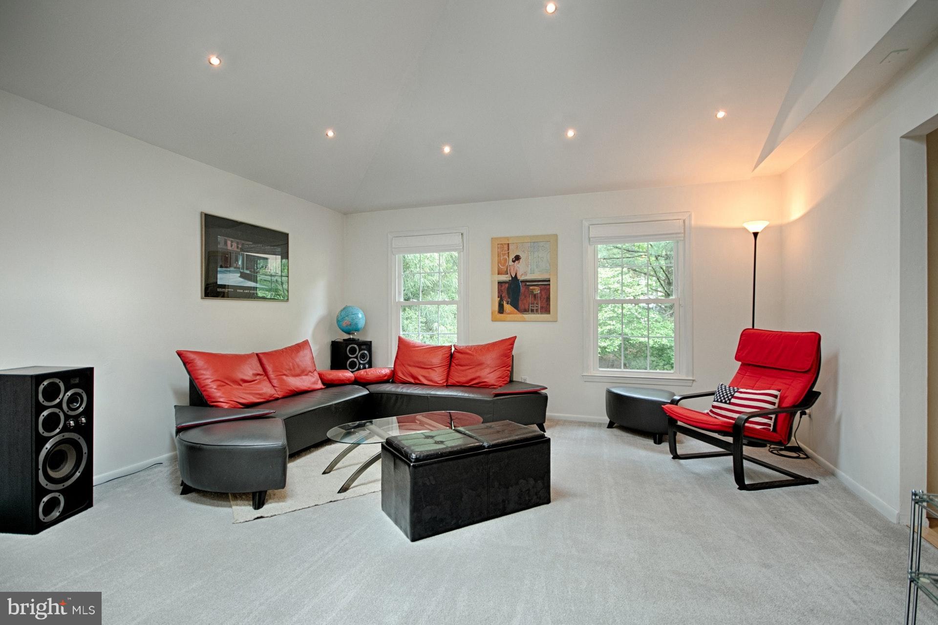 3217 Fox Mill Road Oakton, VA 22124 - Photo 11 of 30 Cathedral ceilings are the focal point of the room