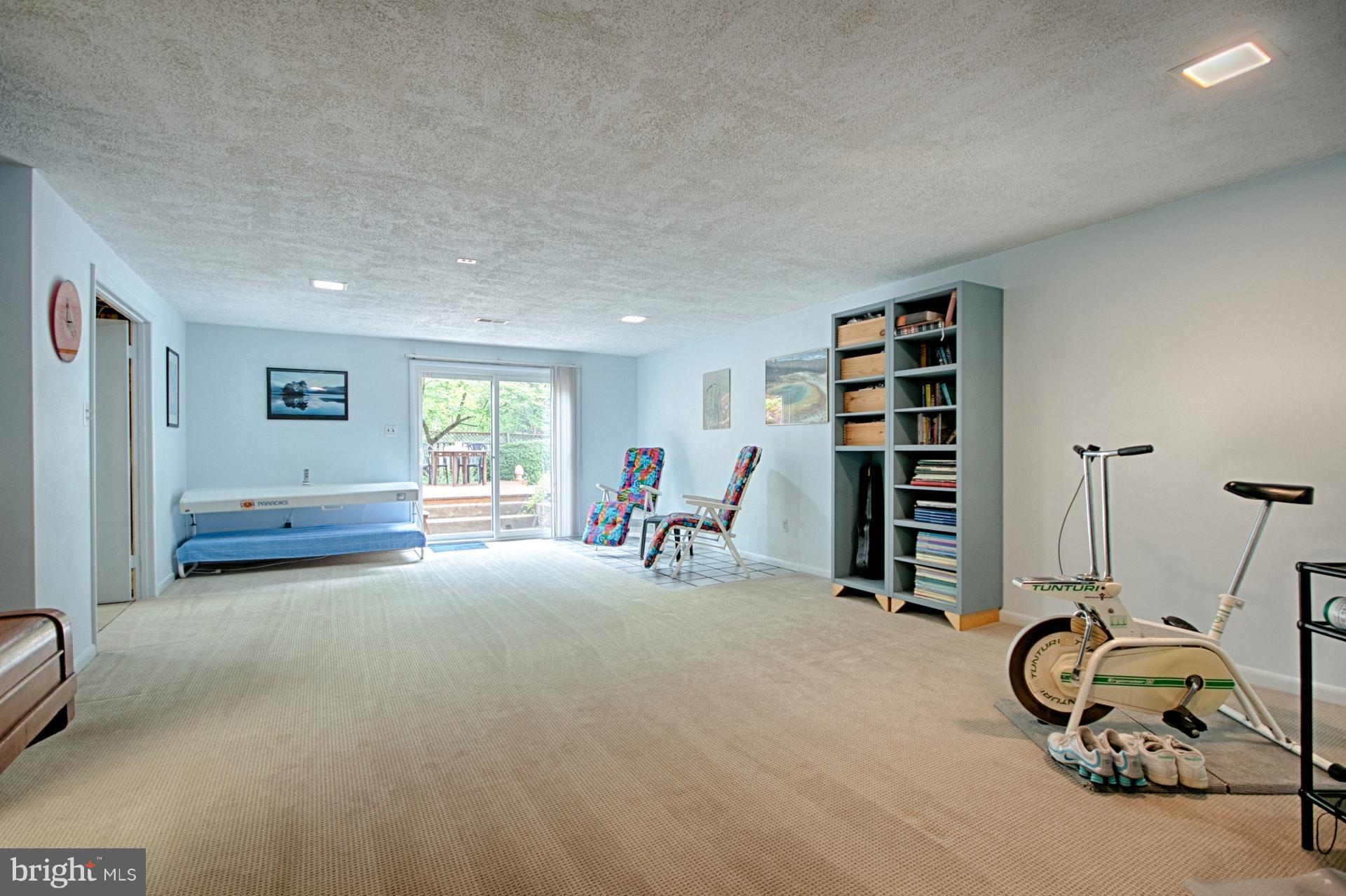 3217 Fox Mill Road Oakton, VA 22124 - Photo 23 of 30 Large Rec Room with walkout