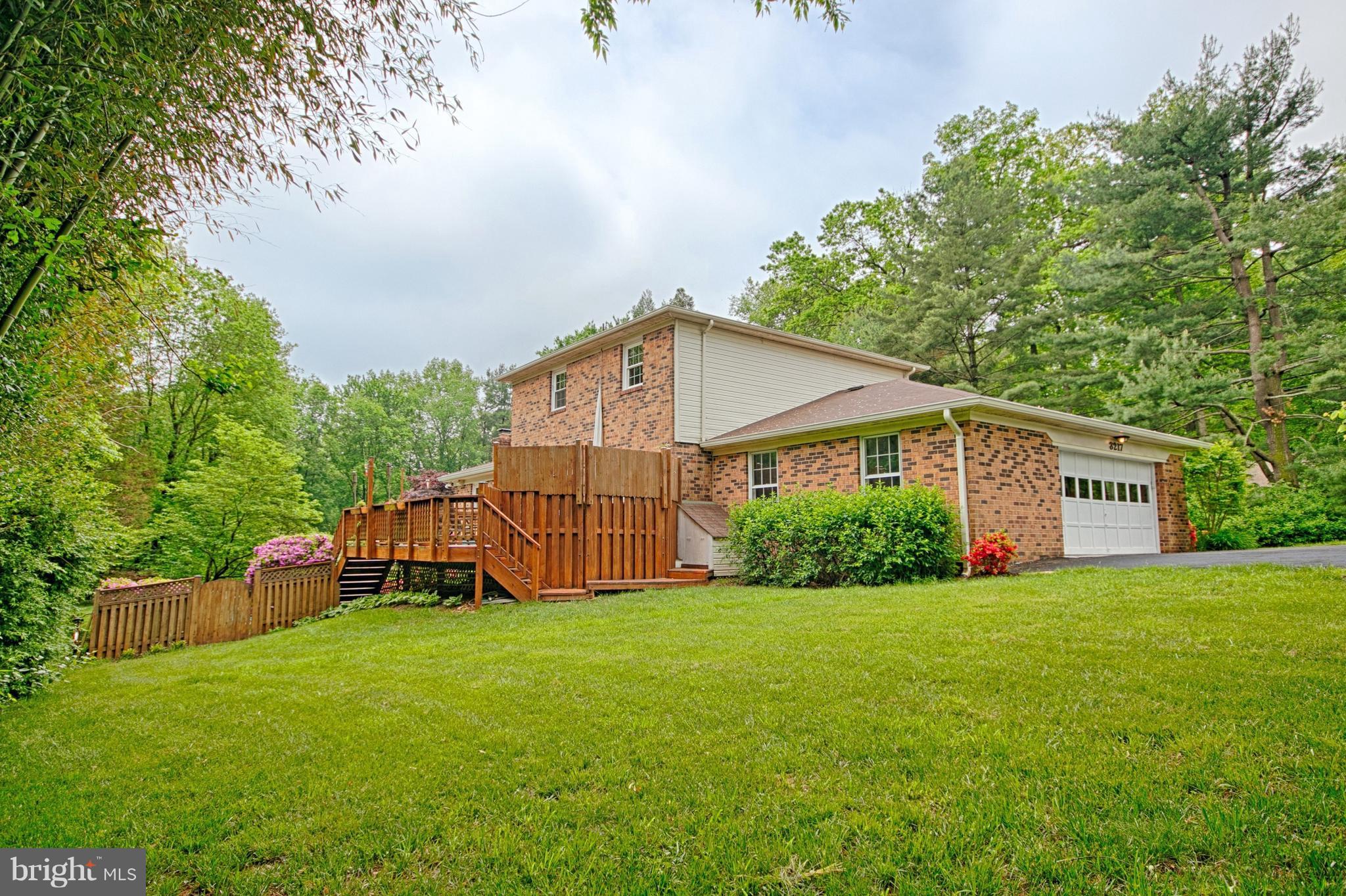 3217 Fox Mill Road Oakton, VA 22124 - Photo 27 of 30 Large yard with oversized 2-car garage