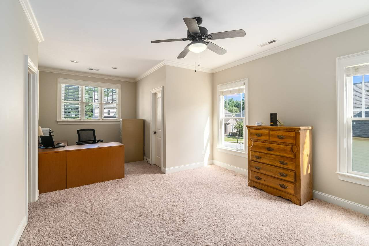 2310 Finley Ridge Lane Raleigh, NC 27615 - Photo 27 of 29 This bedroom is currently being used as an office. Bedroom