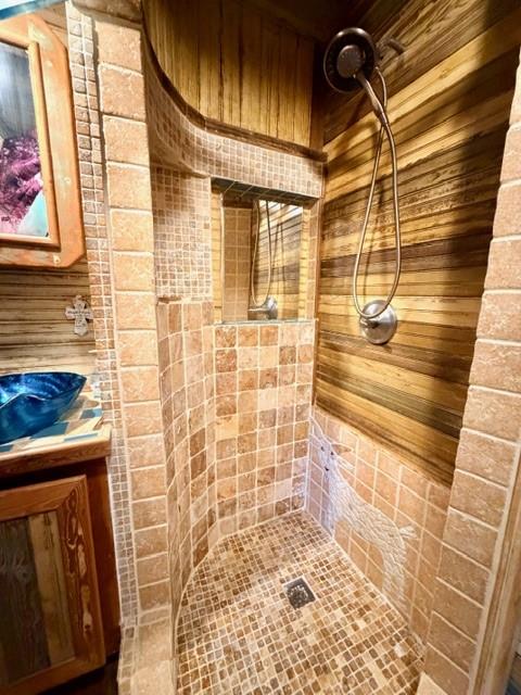 1608 School Street Goldthwaite, TX 76844 - Photo 9 of 25 a bathroom with a shower