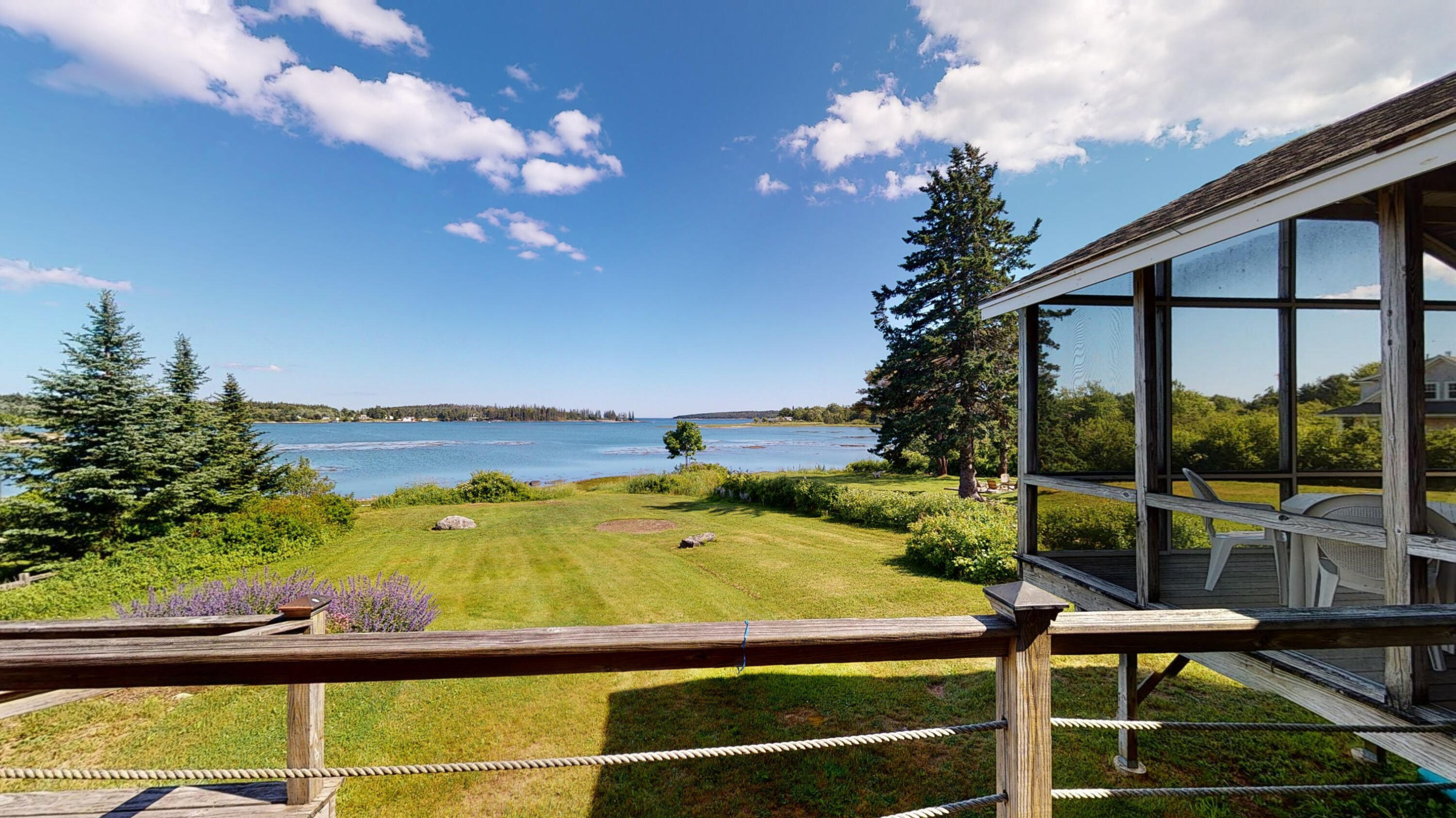 496 Port Clyde Road Tenants Harbor, ME 04860 - Photo 70 of 78 Back View of Home & Deck