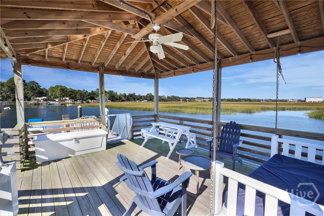 141 Bluffside Circle Savannah, GA 31406 - Photo 3 of 53 Enjoy the afternoon breeze from your comfortable dock