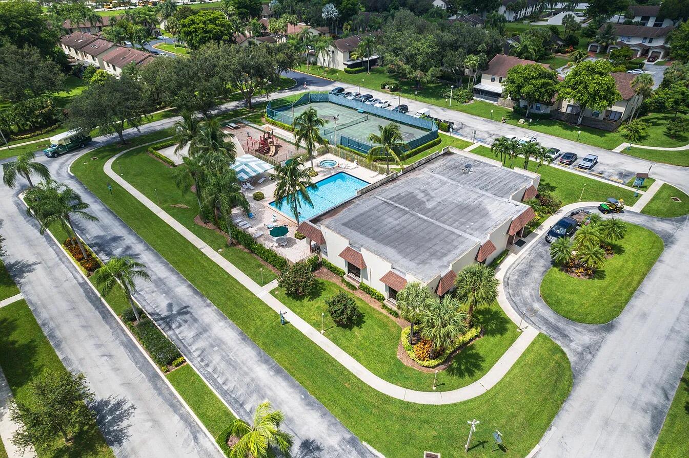 23284 Southwest 53rd Avenue, Unit D Boca Raton, FL 33433 - Photo 11 of 22 an aerial view of a house