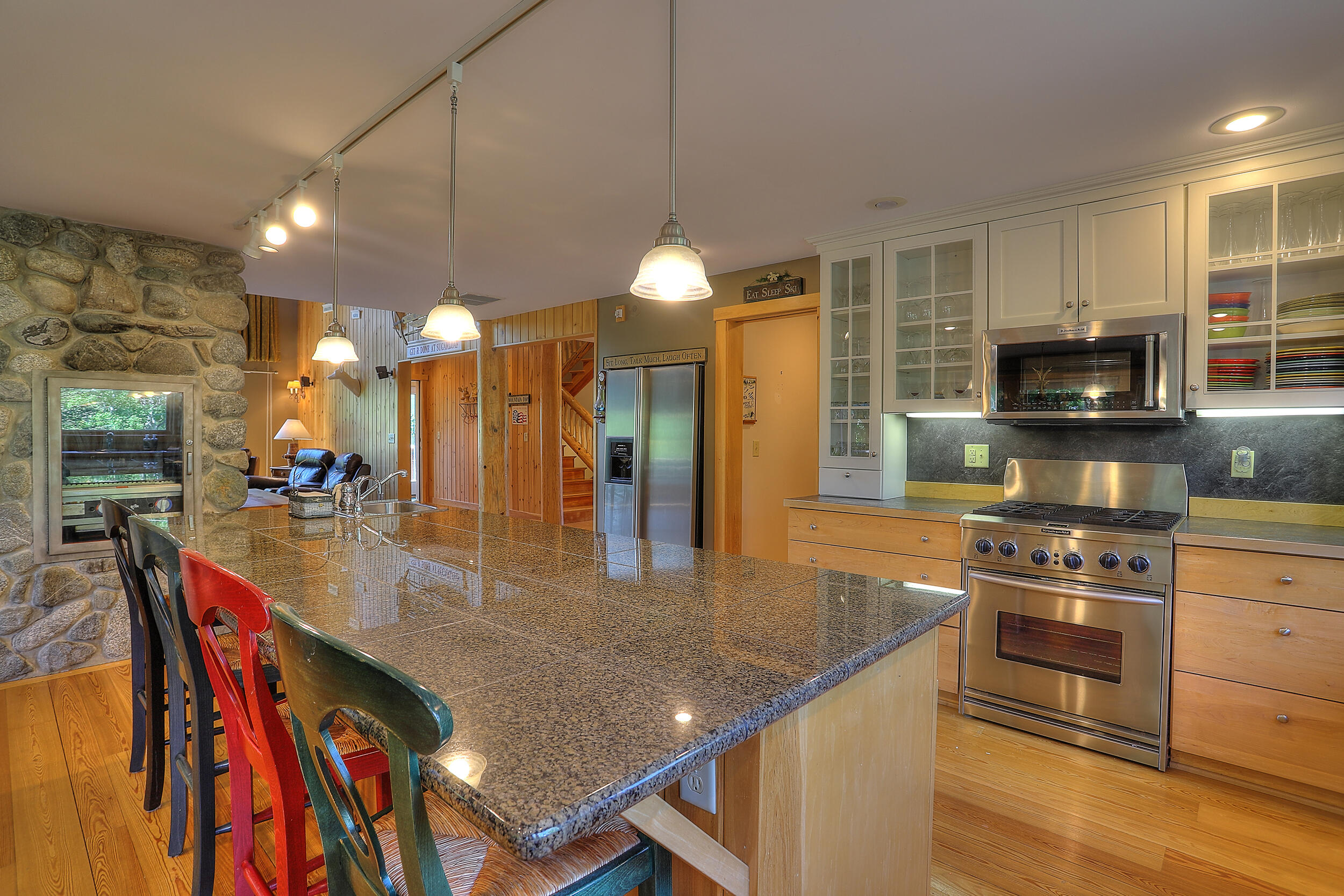 2783 Adams Mountain Road Kingfield, ME 04947 - Photo 10 of 73 11 AMR 2783 KITCHEN ISLAND 4