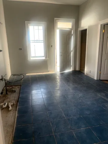 a view of a livingroom with a fireplace