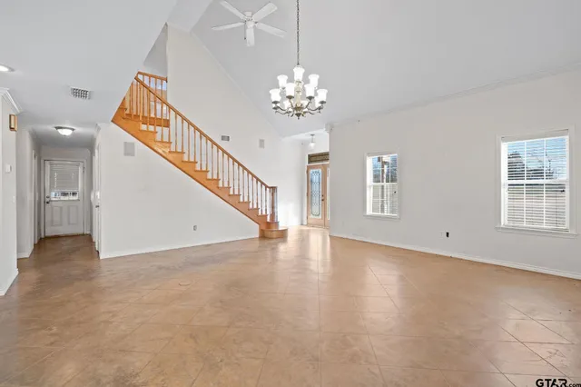 a view of livingroom and window