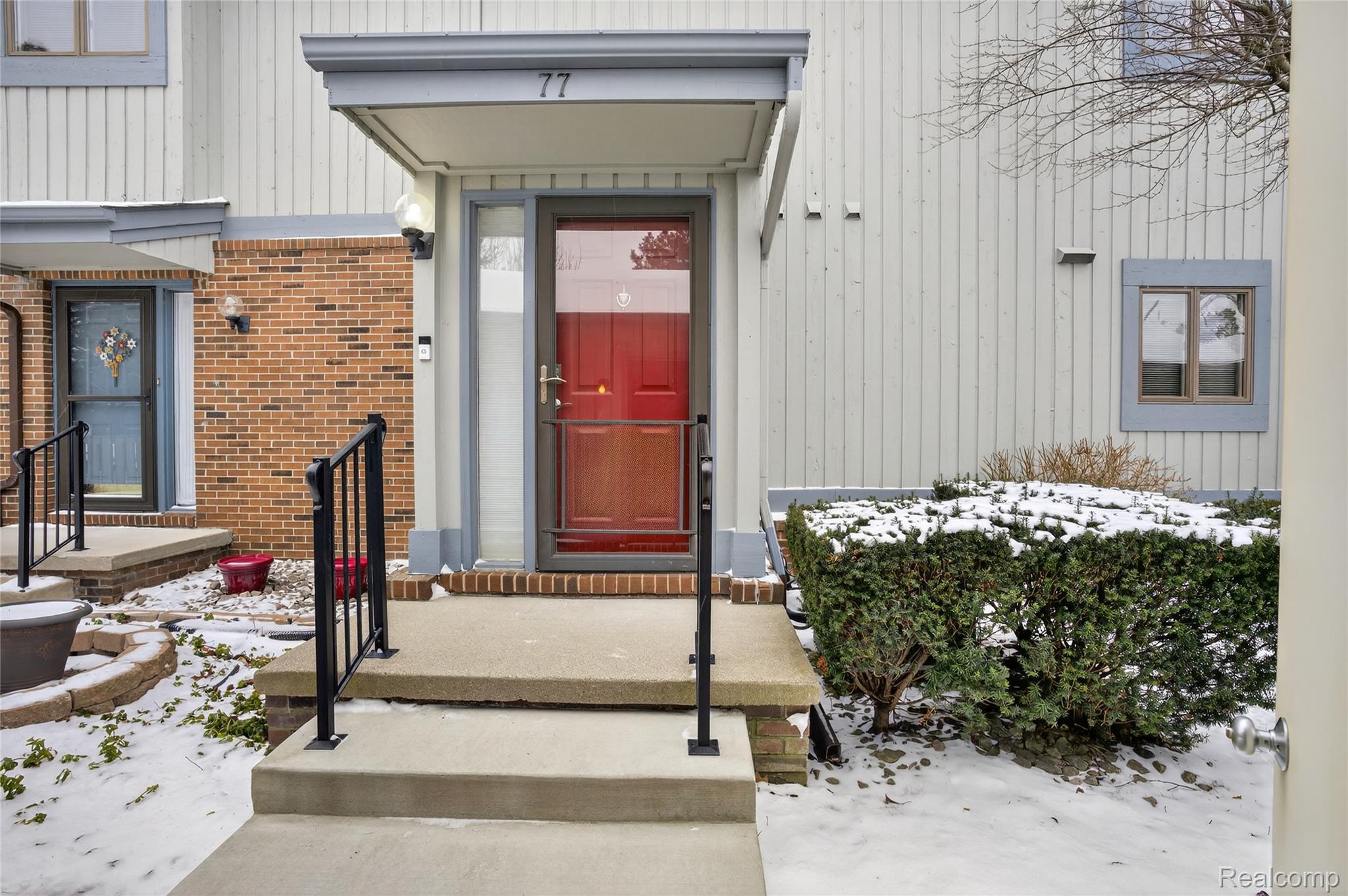 1715 River Road, Unit 77 St. Clair, MI 48079 - Photo 50 of 59 View of snow covered property entrance