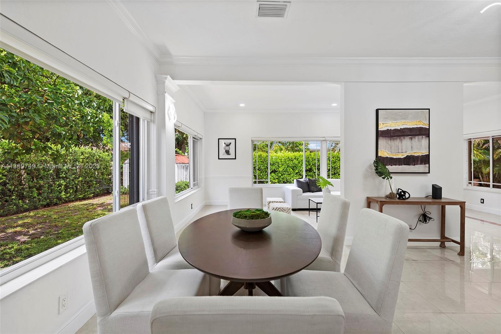 2201 Southwest 84th Avenue Miami, FL 33155 - Photo 10 of 33 a living room with furniture and a large window