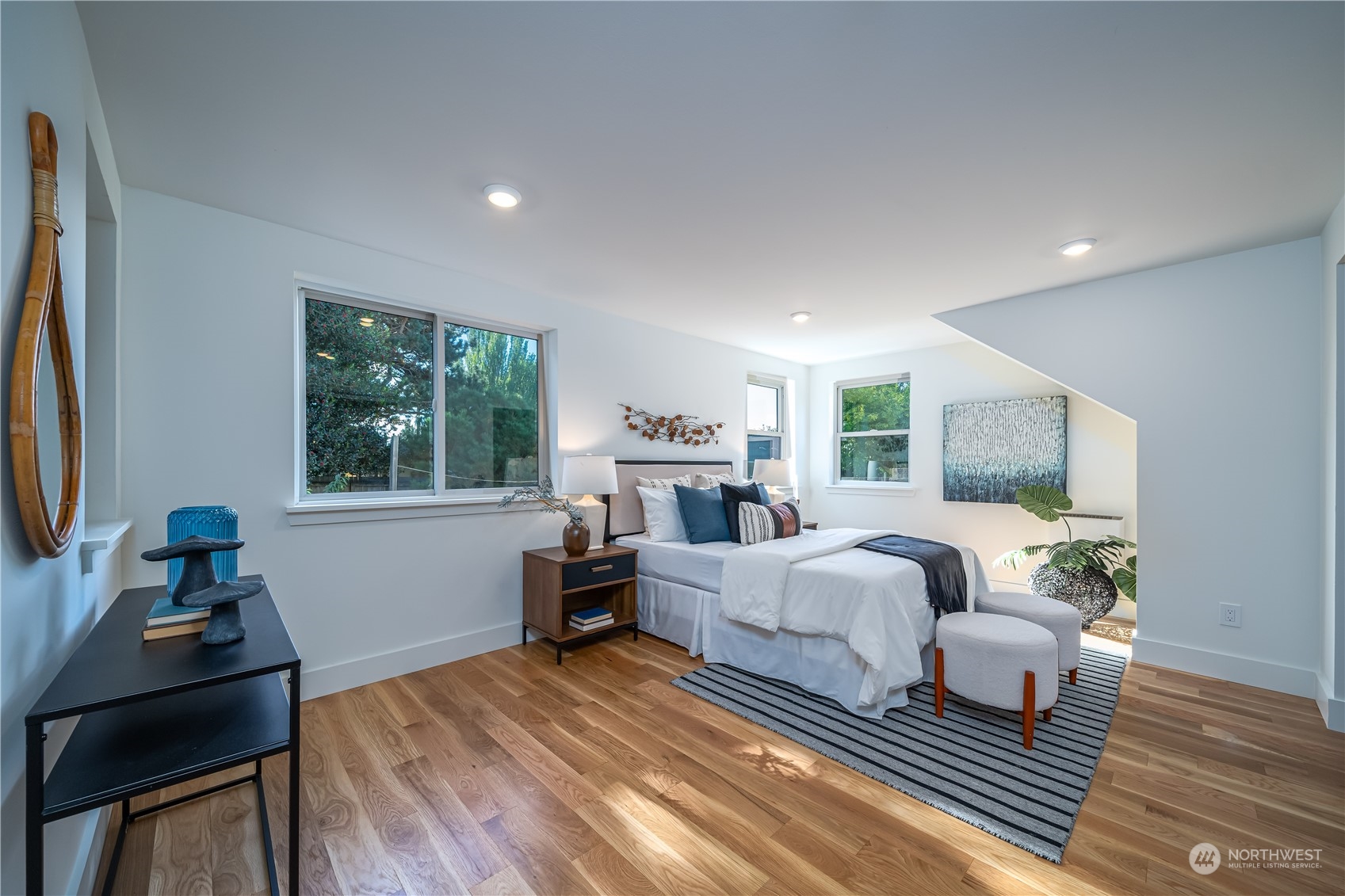 3919 Southwest Monroe Street Seattle, WA 98136 - Photo 13 of 40 a bedroom with furniture and a window