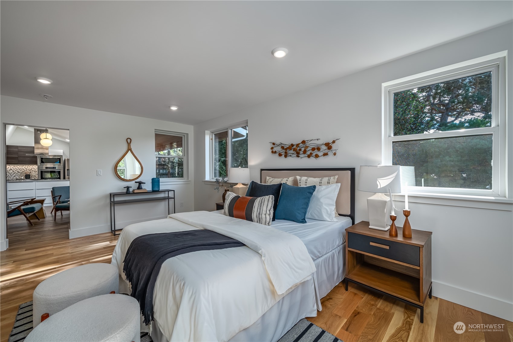 3919 Southwest Monroe Street Seattle, WA 98136 - Photo 14 of 40 a bedroom with bed and a window