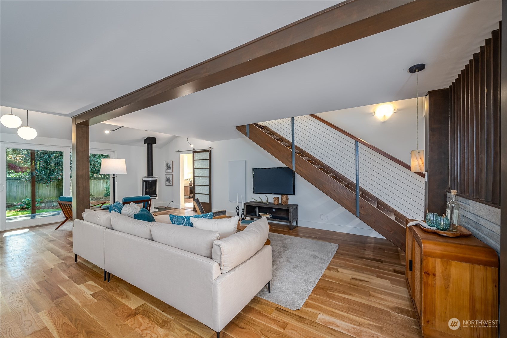 3919 Southwest Monroe Street Seattle, WA 98136 - Photo 5 of 40 a living room with furniture and a large window
