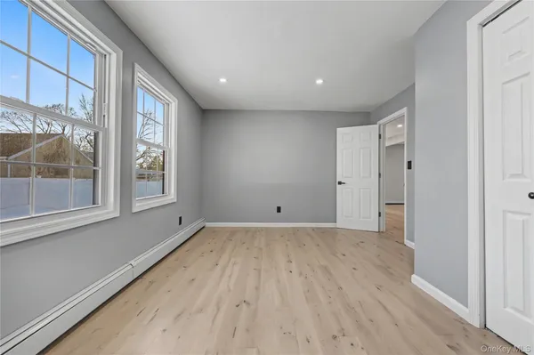 a view of room with window