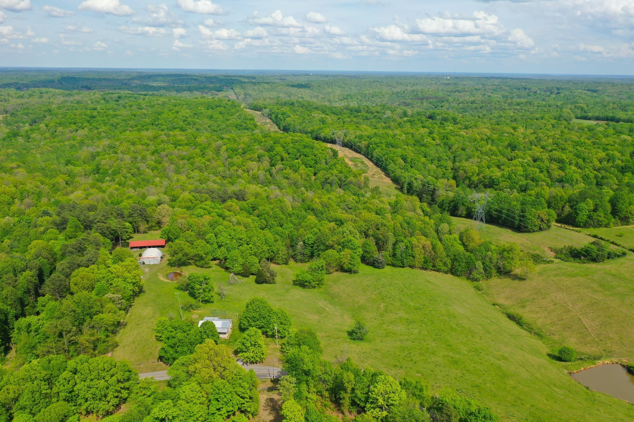 3915 Oak Ridge Road Palmyra, TN 37142 - Photo 20 of 61 a view of a green yard with large trees