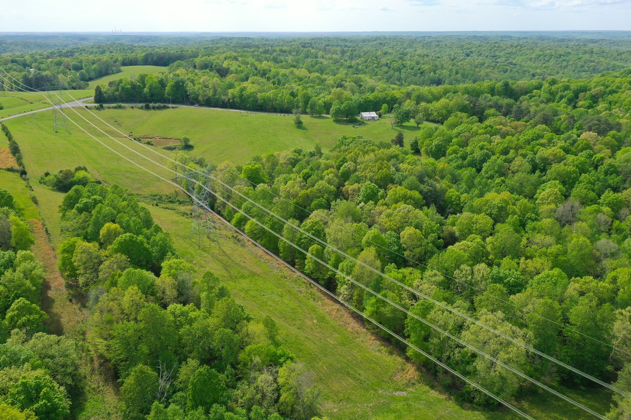 3915 Oak Ridge Road Palmyra, TN 37142 - Photo 26 of 61 a view of a large green field with a view of mountains in the background