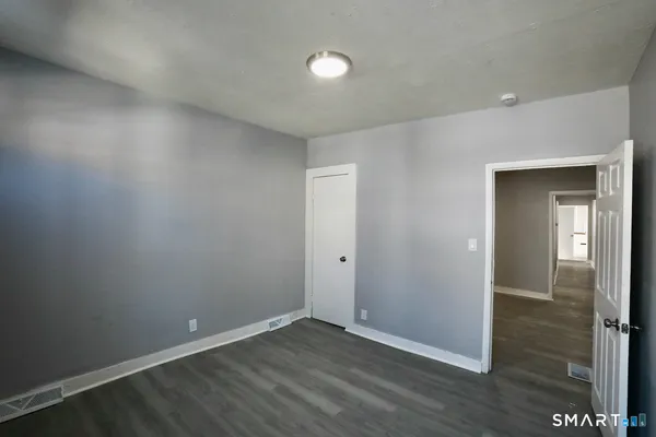 wooden floor in an empty room