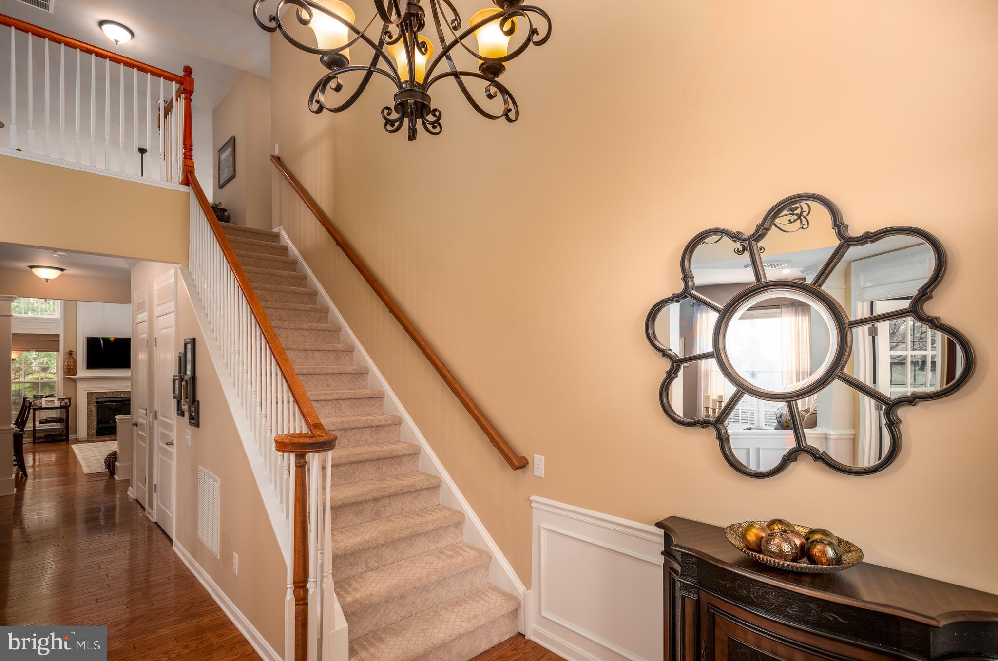 305 Aster Circle Kennett Square, PA 19348 - Photo 16 of 26 Stairs leading to 2nd level & guest bedrooms