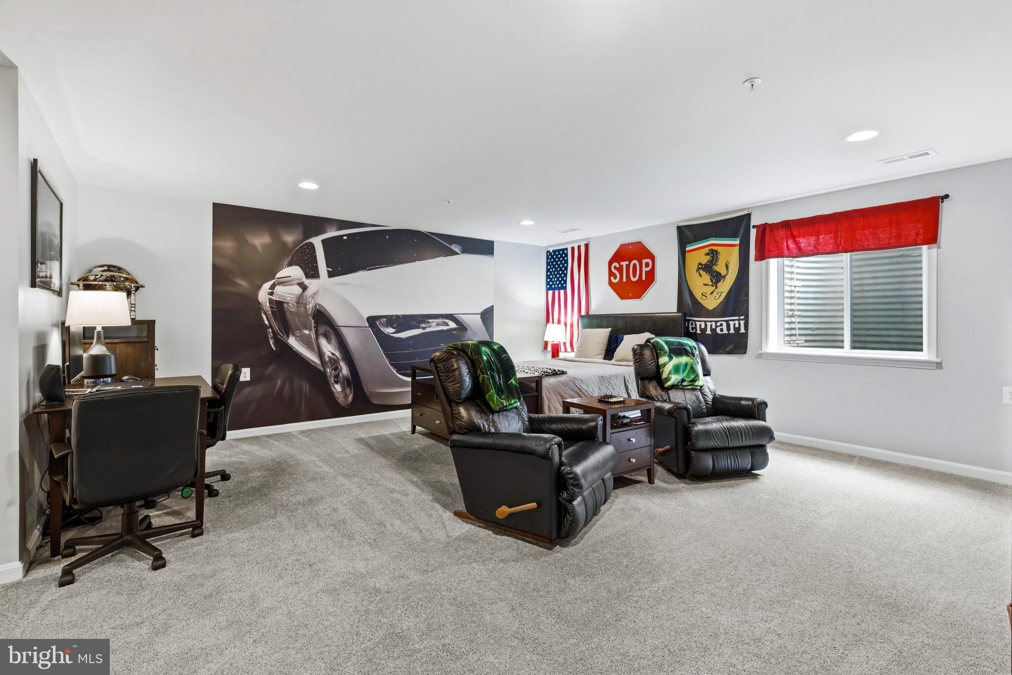 605 Blandwood Road Frederick, MD 21701 - Photo 36 of 72 Basement space for a gameroom or tv room.