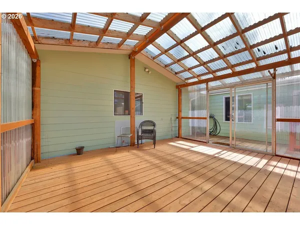 a view of car garage